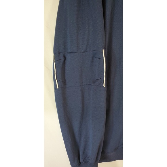 Nike Team Dri FIT Track Jacket Full Zip Navy Blue Mens XXL Vintage Athletic - Picture 7 of 7